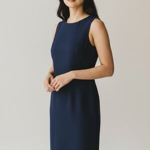 ANTONIO MELANI Navy Mini Dress